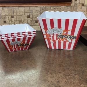 Popcorn bowls - One Big Bowl w/ 4 Smaller Bowls
